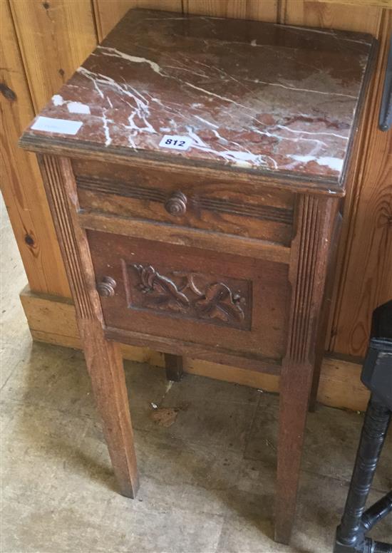 Marble top washstand